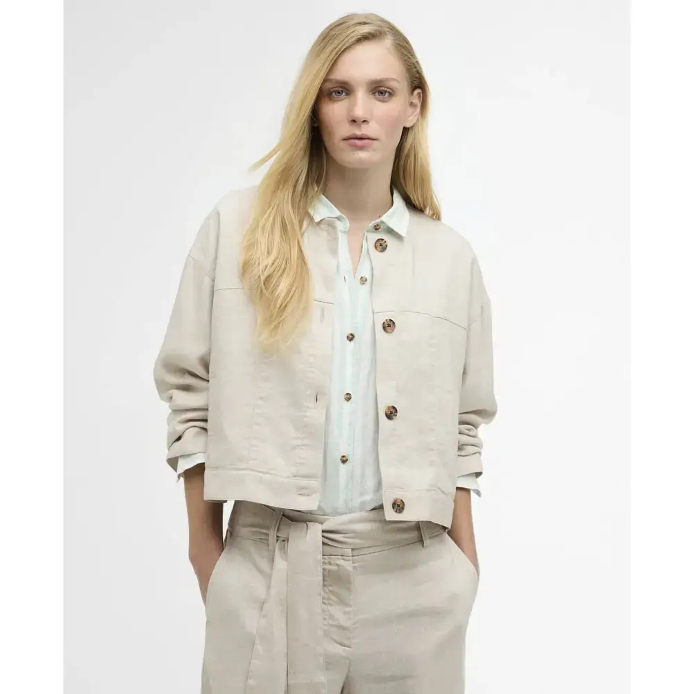 Barbour Gabby Collarless Overshirt